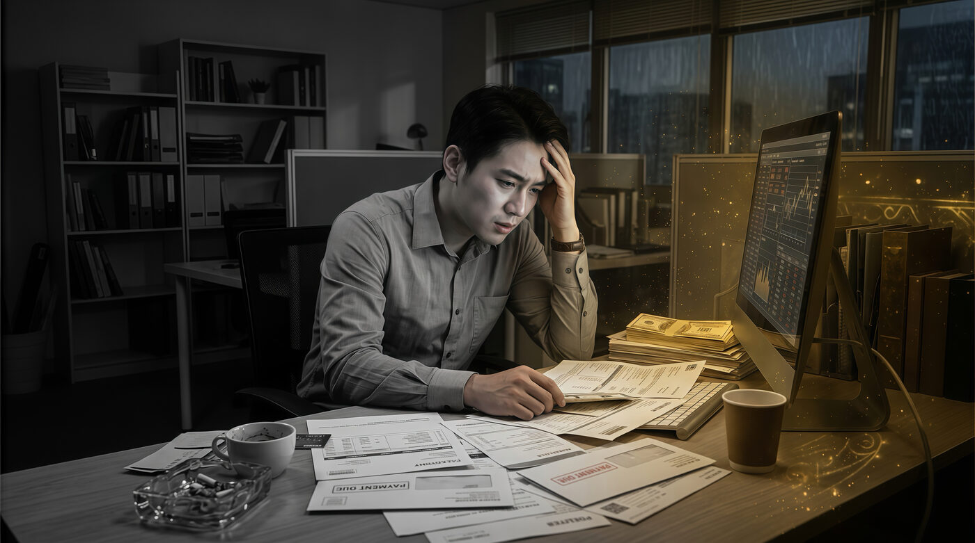 努力工作卻總是留不住錢、為財務焦慮的上班族